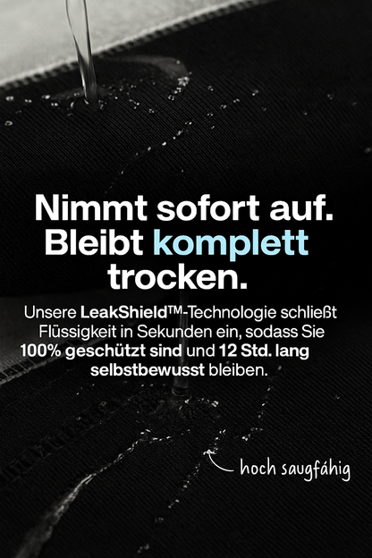 Boxeros charakteristische auslaufsichere Boxershorts
